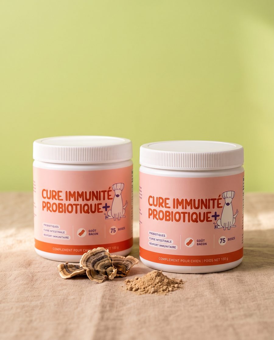 Deux pots de Cure Immunité Probiotique+