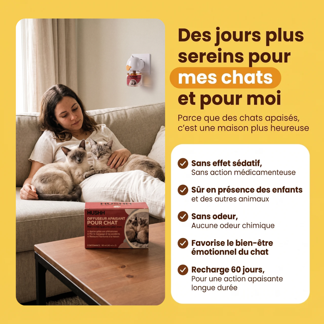 DIFFUSEUR APAISANT POUR CHAT